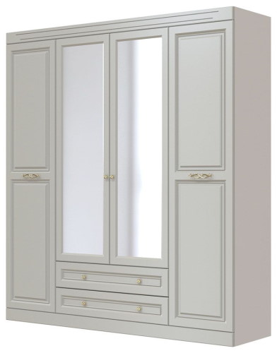 Фото Шкаф Олимп ШР-4 (201) четырехдверный от производителя Браво-мебель в Красноперекопске по цене 57 900 ₽