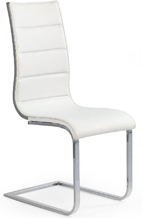 Стул Halmar K104 ( Обивка стула:экокожа/дерево, хром, белый-пепел (Halmar ) ) Стул Halmar K104 ( Обивка стула:экокожа/дерево, хром, белый-пепел (Halmar ) )