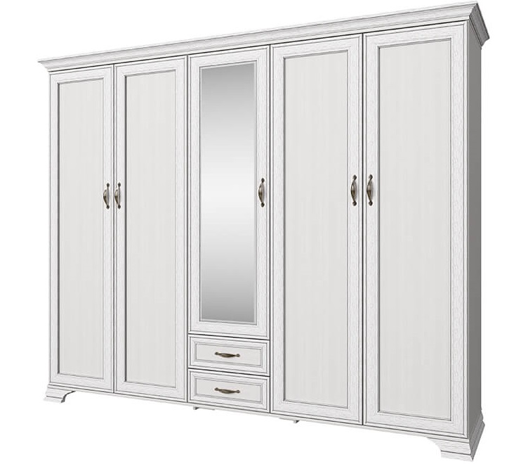 Фото Шкаф 5DG2SZ Тиффани (Tiffany) (259) пятидверный от производителя Анрэкс в Красноперекопске по цене 108 200 ₽