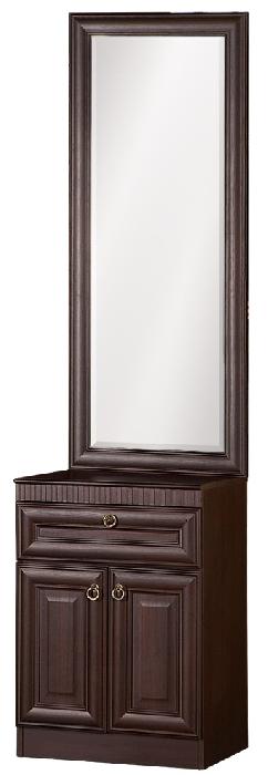 Тумба с зеркалом Инна 622 (Цвет корпуса:денвер темный, цвет фасада:денвер темный (Яна) )