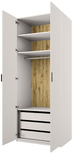 Фото Шкаф 2DG Z Модерн (Modern) (90) двухдверный от производителя Анрэкс в Красноперекопске по цене 30 920 ₽