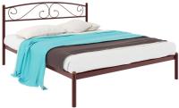 Фото metallicheskie-krovati кровать двуспальная вероника (см 180х190) трубка металл производитель Милсон