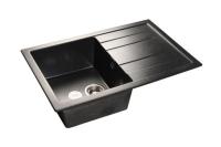 Мойка Granfest GF-Q780L (ГР 780х500хh205) (шир.ящ.min 600) (Цвет мойки черный) в Красноперекопске от производителя в интернет магазине Планета Комфорта Мойка Granfest GF-Q780L (ГР 780х500хh205) (шир.ящ.min 600) (Цвет мойки черный) в Красноперекопске от производителя