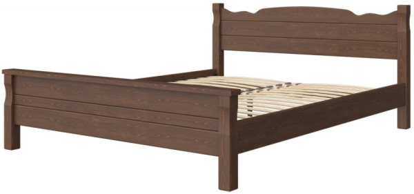 Фото Кровать двуспальная Мюнхен (СМ 140х200) без основания с универсальными царгами от производителя Браво-мебель в Красноперекопске по цене 16 780 ₽