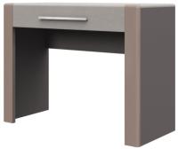 Стол туалетный Вива (лдсп, мдф-белый глянец,  белый (Браво-мебель) ) в Красноперекопске от производителя 