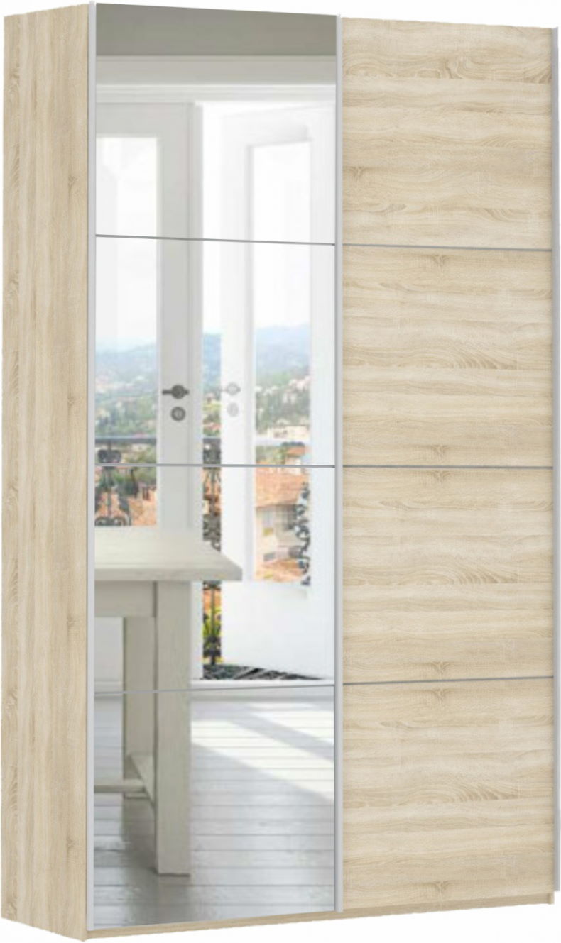 Фото Шкаф-купе Прайм (1,6 - 2 двери) от производителя Мебельная компания Е1 в Красноперекопске по цене 38 040 ₽