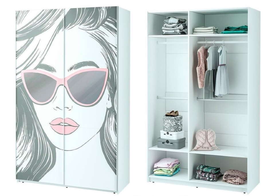 Фото Шкаф-купе Мемори ШКК-01 (2 двери) от производителя Мебелони в Красноперекопске по цене 47&nbsp;930 ₽