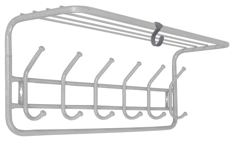 Фото Вешалка с полкой 80 от производителя Завод металлических изделий в Красноперекопске по цене 1 090 ₽