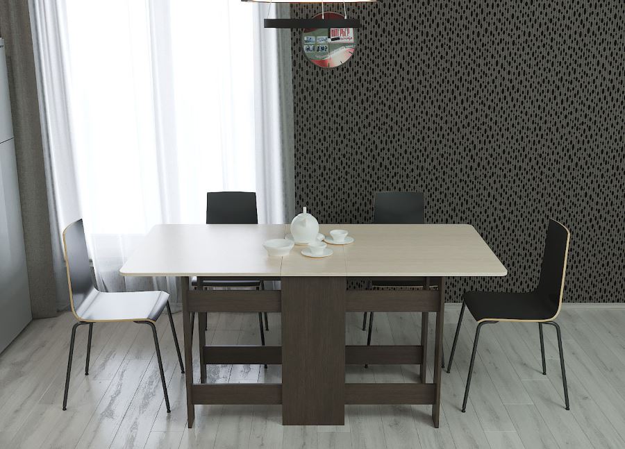 Фото Стол-книжка СТК-002 от производителя Интерьер-центр в Красноперекопске по цене 6&nbsp;880 ₽