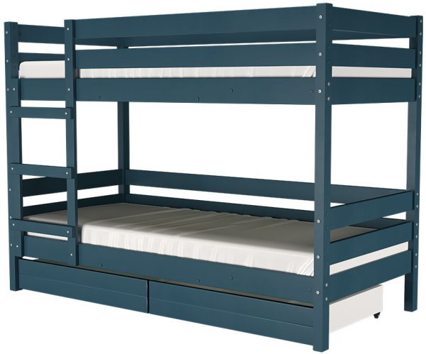 Фото Кровать 2-х ярусная Джуниор (СМ 90х200) с основаниями под матрасы от производителя Браво-мебель в Красноперекопске по цене 32&nbsp;710 ₽