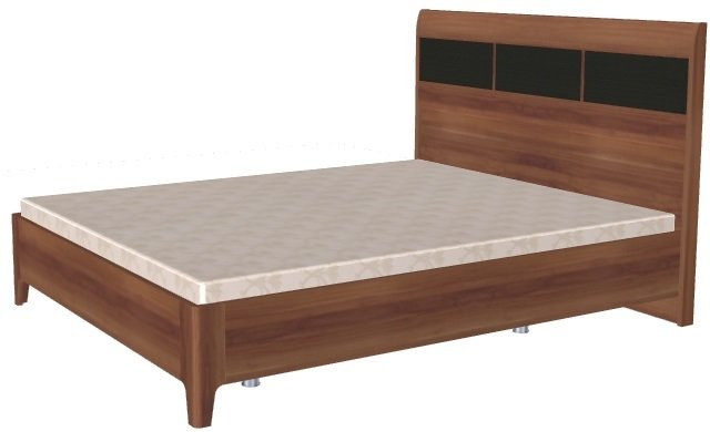 Кровать двуспальная Мелисса КР-2864 (СМ 180х200) с ламельным основанием ( 180х200 , ЛДСП/МДФ , слива валлис комбинированный , без подъемного мех. , без ящиков , без матраса (Лером) ) Кровать двуспальная Мелисса КР-2864 (СМ 180х200) с ламельным основанием ( 180х200 , ЛДСП/МДФ , слива валлис комбинированный , без подъемного мех. , без ящиков , без матраса (Лером) )