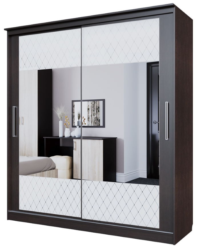 Фото Шкаф-купе №19 Классик белый (2,0 - 2 двери) от производителя SV-мебель в Красноперекопске по цене 46 560 ₽