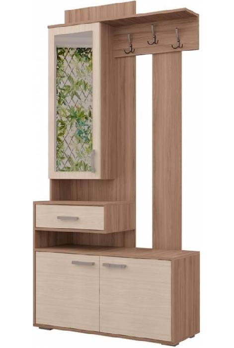 Прихожая ПР-11 (Цвет корпуса:ясень шимо темный, цвет фасада:ясень шимо светлый (Пирамида) ) Прихожая ПР-11 (Цвет корпуса:ясень шимо темный, цвет фасада:ясень шимо светлый (Пирамида) )