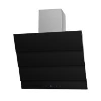 Вытяжка наклонная Cascada E 60 (596х400хh863(1173)) (Материал Металл/Стекло , Цвет Металлик/Черный) в Красноперекопске от производителя в интернет магазине Планета Комфорта Вытяжка наклонная Cascada E 60 (596х400хh863(1173)) (Материал Металл/Стекло , Цвет Металлик/Черный) в Красноперекопске от производителя