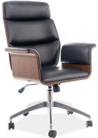 Кресло компьютерное Signal Oregon (Материал обивки: экокожа, цвет обивки: черный (Signal) ) в Красноперекопске от производителя 