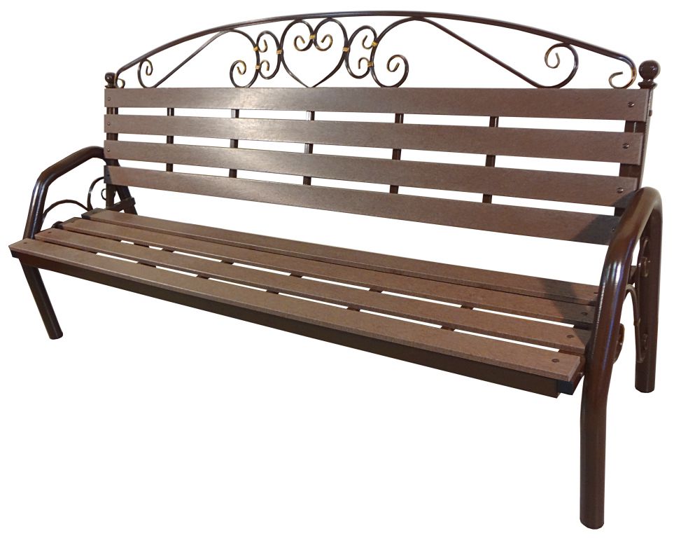 Фото Скамья Геркулес (2070х570хh880) от производителя Металл-Конструкция в Красноперекопске по цене 15 270 ₽