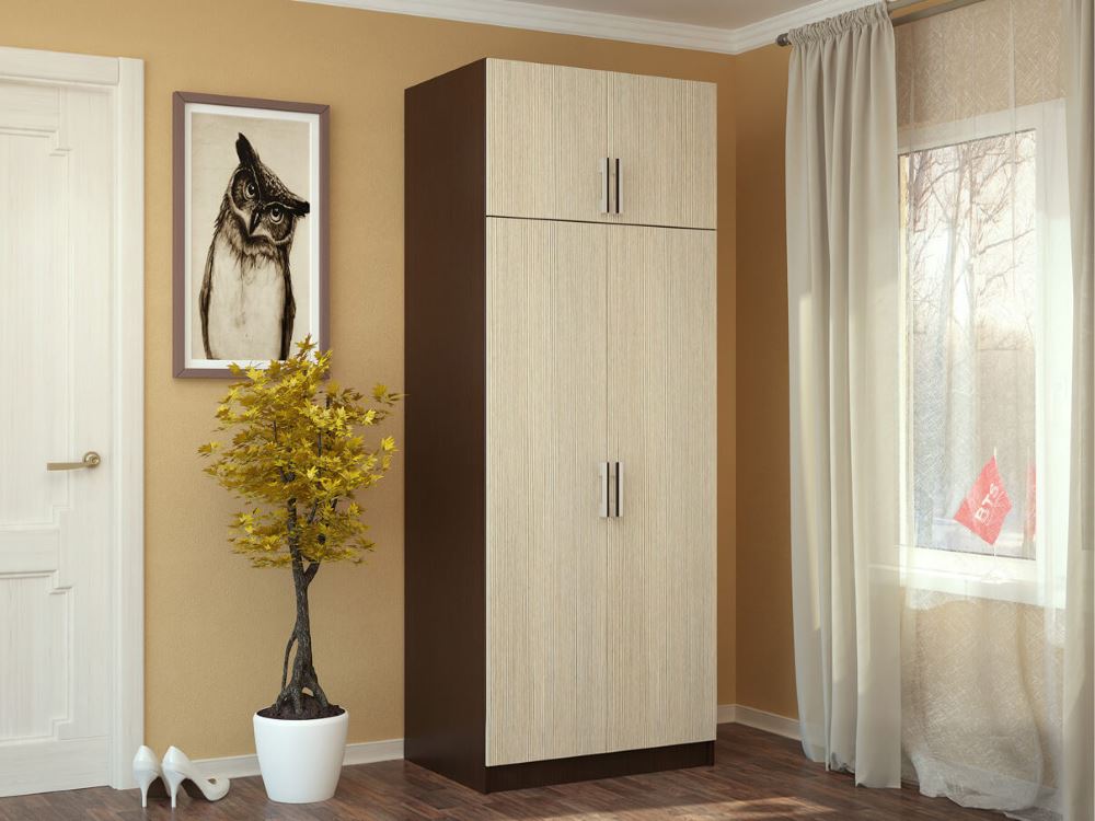 Фото Шкаф с перегородкой (80) двухдверный от производителя БТС  в Красноперекопске по цене 10&nbsp;220 ₽