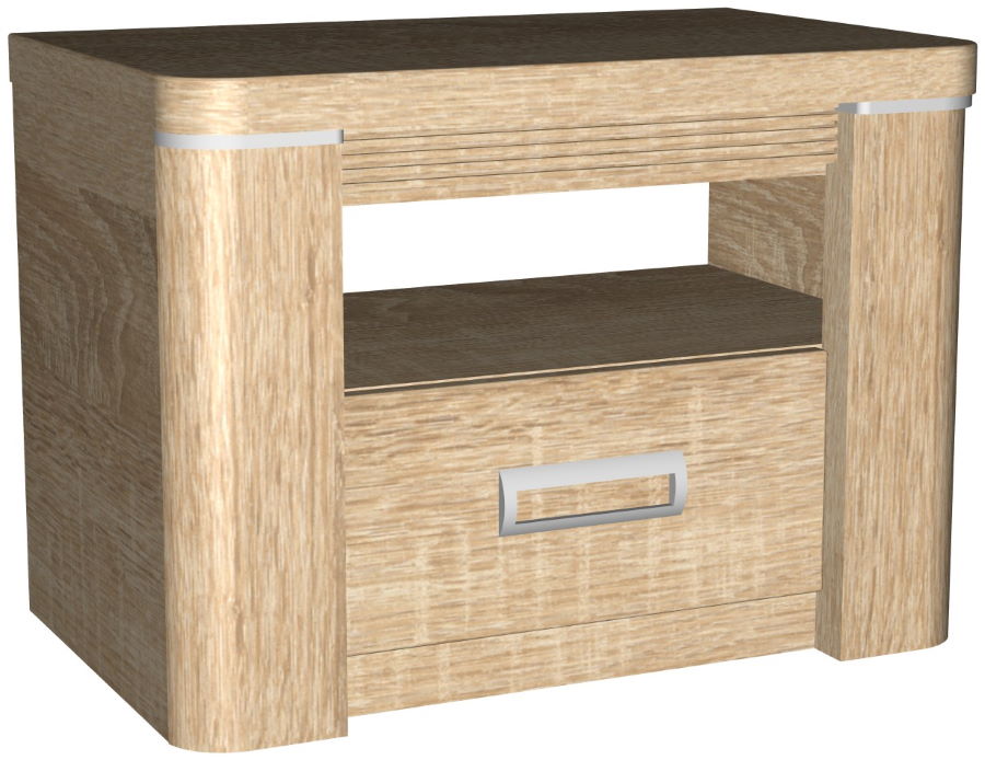 Фото Тумба прикроватная Магнолия от производителя СБК в Красноперекопске по цене 6&nbsp;040 ₽