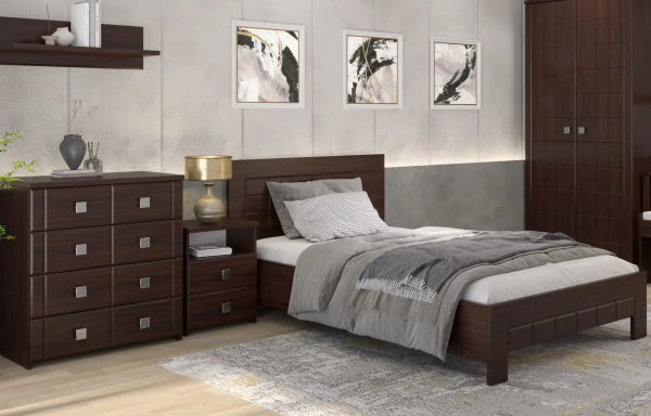 Фото Кровать двуспальная Изабель ИЗ-712К (СМ 160х200) без основания от производителя Компасс в Красноперекопске по цене 20&nbsp;320 ₽