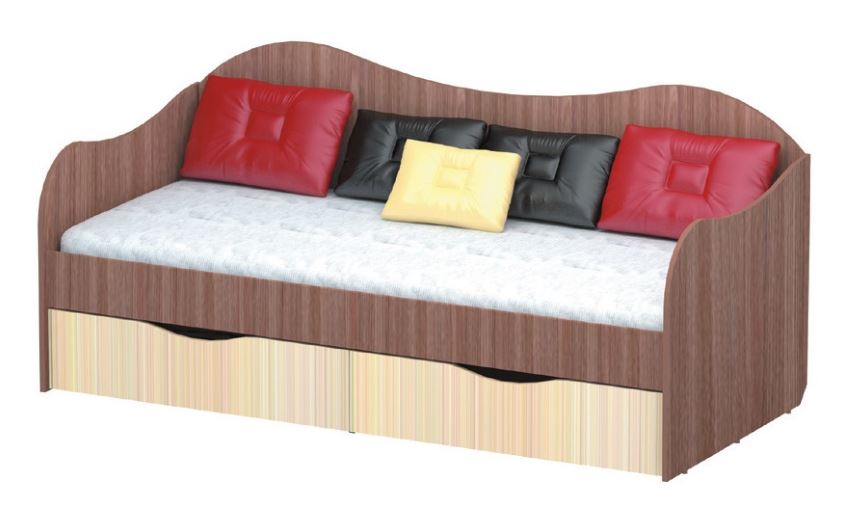 Фото Кровать односпальная Бокс (СМ 90х200) от производителя Пирамида в Красноперекопске по цене 11&nbsp;880 ₽