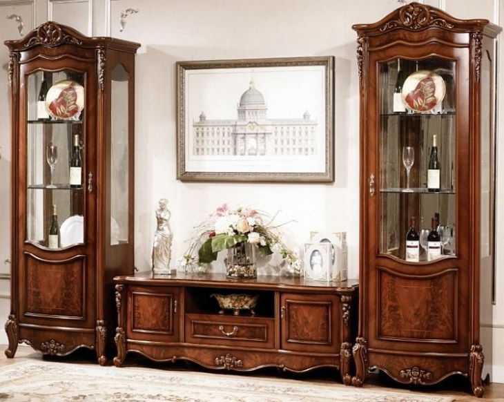 Фото Шкаф-витрина Аллегро 3 от производителя Слониммебель в Красноперекопске по цене 41&nbsp;950 ₽