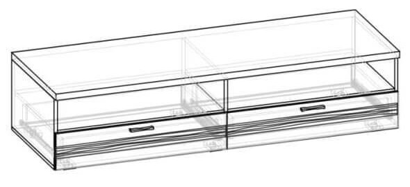 Фото Тумба ТВ Лотос ТБ-808 от производителя Сантан в Красноперекопске по цене 6 260 ₽