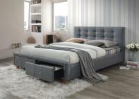 Фото krovati-s-vydvizhnymi-yashchikami кровать двуспальная signal ascot (см 160х200) c ортопедическим основанием производитель Signal