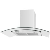 Вытяжка купольная Ancona plus 90 (900х500хh500(980)) (Материал Металл/Стекло , Цвет Белый/Прозрачный) в Красноперекопске от производителя в интернет магазине Планета Комфорта Вытяжка купольная Ancona plus 90 (900х500хh500(980)) (Материал Металл/Стекло , Цвет Белый/Прозрачный) в Красноперекопске от производителя