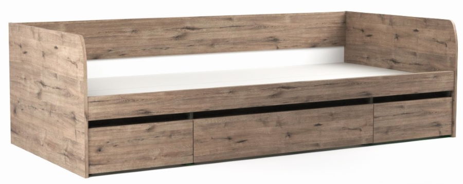 Фото Кровать односпальная Денвер (СМ 90х200) с ящиками с основанием от производителя СБК в Красноперекопске по цене 25 200 ₽