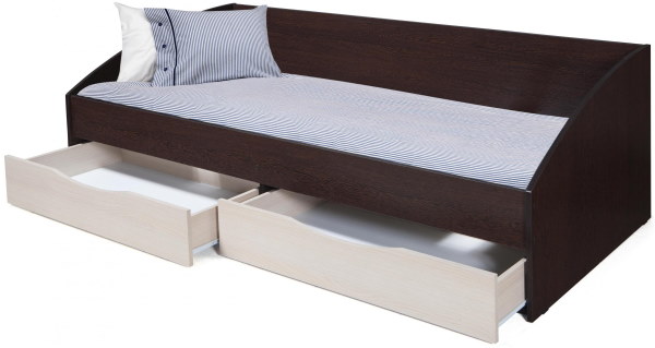 Фото Кровать односпальная Фея-3 (симметричная) (СМ 90х200) с основанием от производителя Олмеко в Красноперекопске по цене 14&nbsp;030 ₽