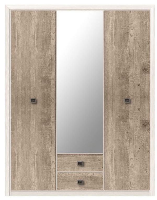 Фото Шкаф Коен SZF3D2S (164) трехдверный от производителя Black Red White (БРВ) в Красноперекопске по цене 43&nbsp;120 ₽