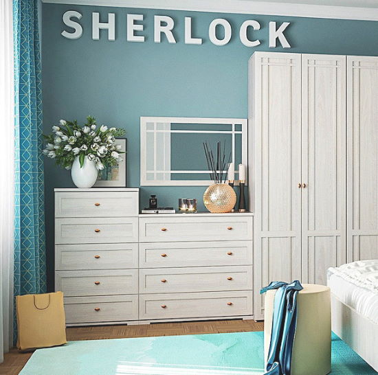 Фото Зеркало навесное Шерлок (Sherlock)-7 от производителя Глазов в Красноперекопске по цене 5 100 ₽