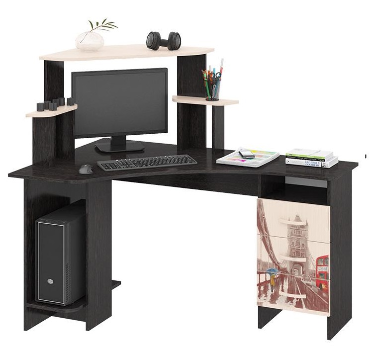 Фото Стол компьютерный Бумеранг-3Н(М) (Л) от производителя ТриЯ в Красноперекопске по цене 15&nbsp;410 ₽