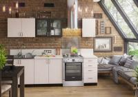 Кухня венге, дуб беленый-венге