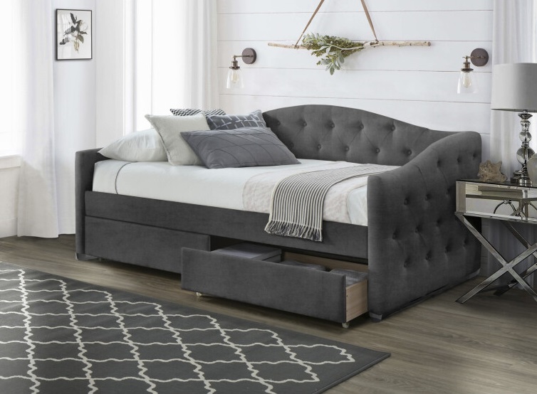 Фото Кровать односпальная Halmar Aloha (СМ 90х200) c ортопедическим основанием от производителя Halmar  в Красноперекопске по цене 54&nbsp;950 ₽