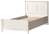 Кровать односпальная Белла 249 (СМ 90х200) с основанием ( 90х200 , ЛДСП/МДФ , белый-ясень белый , без подъемного мех. , без ящиков , без матраса (Яна) ) в Красноперекопске от производителя 