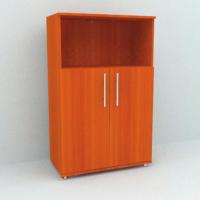 Фото shkafy-dlya-knig шкаф широкий глухой с открытой нишей а-29 производитель Пирамида