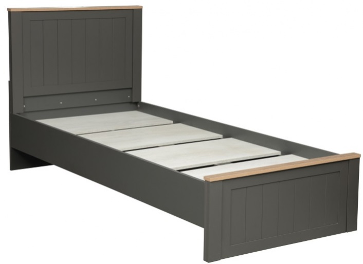 Фото Кровать односпальная Прованс 37.22 (СМ 90х200) комплектуется настилом от производителя Олмеко в Красноперекопске по цене 14&nbsp;860 ₽