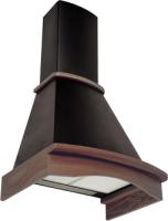 Вытяжка купольная Jasmin 160 (600х498хh605(1050)) (Материал Металл/Дерево , Цвет Черный/Неокрашено) в Красноперекопске от производителя в интернет магазине Планета Комфорта Вытяжка купольная Jasmin 160 (600х498хh605(1050)) (Материал Металл/Дерево , Цвет Черный/Неокрашено) в Красноперекопске от производителя