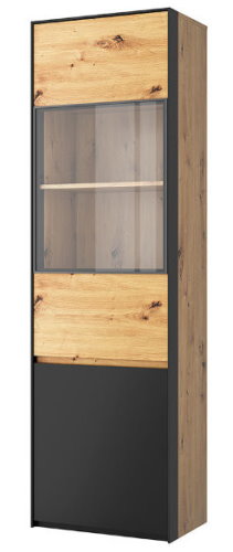 Фото Шкаф с витриной 1V1D Боско (Bosco) от производителя Анрэкс в Красноперекопске по цене 27 190 ₽