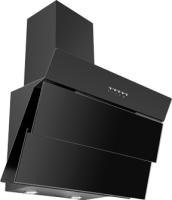 Вытяжка наклонная Slavia 160 (600х365хh660(840)) (Материал Металл/Стекло , Цвет Черный/Черный) в Красноперекопске от производителя в интернет магазине Планета Комфорта Вытяжка наклонная Slavia 160 (600х365хh660(840)) (Материал Металл/Стекло , Цвет Черный/Черный) в Красноперекопске от производителя