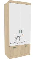 Фото  шкаф кот 2 (90) двухдверный производитель Аквилон
