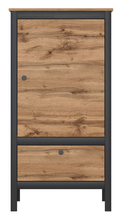 Фото Шкаф Loft REG1D1S/60 от производителя Black Red White (БРВ) в Красноперекопске по цене 12 940 ₽