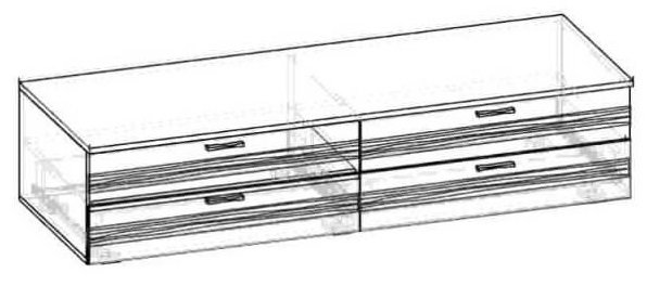Фото Тумба ТВ Лотос ТБ-815 от производителя Сантан в Красноперекопске по цене 6 490 ₽