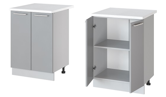 Фото Кухня Бронкс стол-рабочий Н-60 от производителя Леко в Красноперекопске по цене 4&nbsp;420 ₽