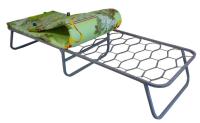Фото krovati-raskladnye раскладушка юниор-4 (с матрасом) производитель Металл-Конструкция