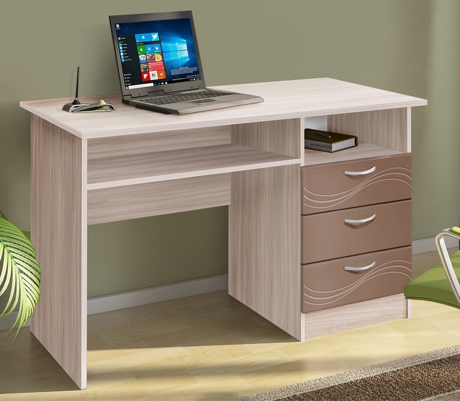 Фото Стол письменный Бриз МДФ от производителя Диал в Красноперекопске по цене 5&nbsp;440 ₽