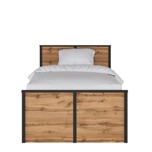 Фото Кровать односпальная Loft LOZ120x200 (СМ 120х200) с основанием от производителя Black Red White (БРВ) в Красноперекопске по цене 15 910 ₽