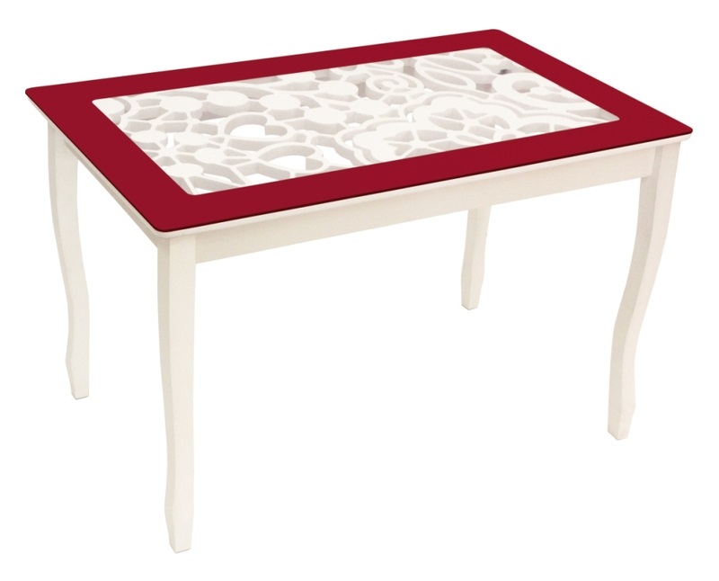 Фото Стол обеденный Стиль 2 Ажур III mini  от производителя Мебель из стекла в Красноперекопске по цене 11&nbsp;920 ₽