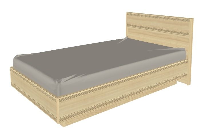 Фото Кровать двуспальная Карина КР-1002 (СМ 140х200) с подъемным механизмом от производителя Лером в Красноперекопске по цене 37&nbsp;480 ₽